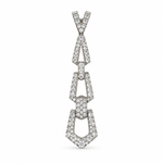 Valcke - Pendentif - Or blanc & diamants