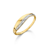 Beheyt - Bague - Or Jaune & Diamants