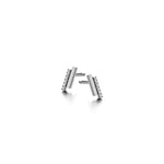 Beheyt - Boucles d'oreilles - Or Blanc & Diamants