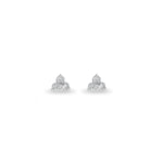 Beheyt - Boucles d'oreilles - Or Blanc & Diamants