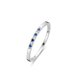 Beheyt - Bague - Or Blanc, Saphirs & Diamants