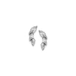 Beheyt - Boucles d'oreilles - Or Blanc & Diamants