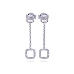 Beheyt - Boucles d'oreilles - Or Blanc & Diamants