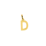 Beheyt - Pendentif - Lettre A-Z - Or jaune