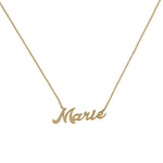 Beheyt - Collier - Or Jaune - Prénom Marie