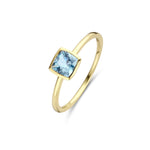 Beheyt - Bague - Or Jaune & Topaze