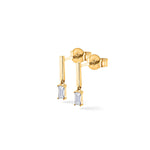 Beheyt - Boucles d'oreilles - Or Jaune & Diamants