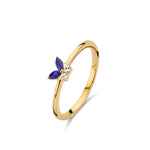 Beheyt - Bague - Or Jaune, Saphirs & Diamants
