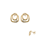 Beheyt - Boucles d'oreilles - Or Jaune & Diamants
