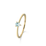 Beheyt - Bague - Or Jaune & Topaze