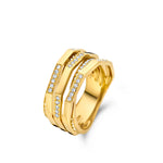 Beheyt - Bague - Or Jaune & Diamants