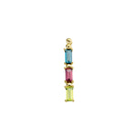 Beheyt - Pendentif - Or jaune, Topaze London, Rhodolite & Péridot