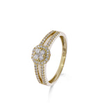 Beheyt - Bague - Or Jaune & Diamants