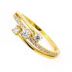 Beheyt - Bague - Or Jaune & Diamants