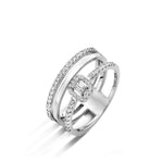 Beheyt - Bague - Or Blanc & Diamants