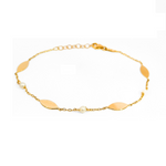 Beheyt - Bracelet - Or Jaune & Perles
