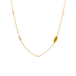 Beheyt - Collier - Or Jaune & Perles