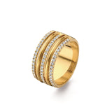 Beheyt - Bague - Or Jaune & Diamants