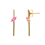 Beheyt - Boucles d'oreilles - Or jaune, saphirs & diamants