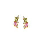 Beheyt - Boucles d'oreilles - Or Jaune, Diamants & Saphirs