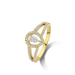 Beheyt - Bague - Or Jaune & Diamants