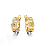 Beheyt - Boucles d'oreilles - Or Jaune & Diamants