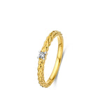 Beheyt - Bague - Or Jaune & Diamant