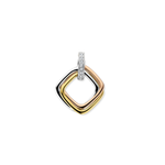 Beheyt - Pendentif - Or tricolore & diamants