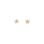 Femme Adorée - Boucles d'Oreilles - Or Jaune & Diamants