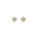 Femme Adorée - Boucles d'Oreilles - Or Jaune & Diamants