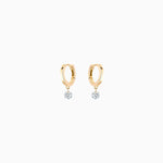 La Brune & La Blonde - Boucles d'oreilles - Or Jaune & Diamants