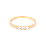 Femme Adorée - Bague - Or Jaune & Diamants