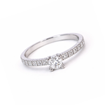 Femme Adorée - Bague - Or Blanc & Diamants