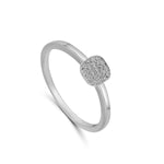 Femme Adorée - Bague - Or blanc & diamants