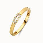 Femme Adorée - Bague - Or Jaune & Diamants
