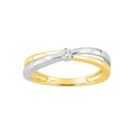 Robbez - Bague - Or bicolore & diamant