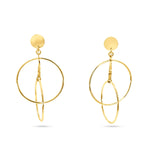 Femme Adorée - Boucles d'Oreilles - Or Jaune