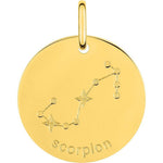 Robbez - Pendentif - Zodiaque - Plaqué Or