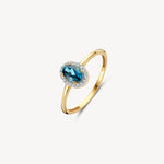Blush Diamonds - Bague - Topaze & Diamants