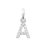 Pendentif - Lettre A-Z - Argent