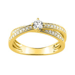 Robbez - Bague - Or jaune & diamants