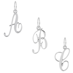 Robbez - Pendentif - Lettre A-Z - Argent