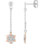 Robbez - Boucles d'oreilles - Or Bico & Diamants