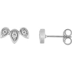 Robbez - Boucles d'Oreilles - Or Blanc