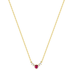 Robbez - Collier - Or Jaune , Rubis & Diamants