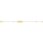 Robbez - Bracelet - Gourmette - Or jaune