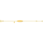 Robbez - Bracelet - Gourmette - Or jaune