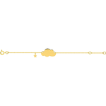 Robbez - Bracelet - Gourmette - Or jaune