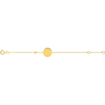 Robbez - Bracelet - Gourmette - Or Jaune