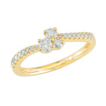 J&A 1970 - Bague - Or Jaune & Diamants